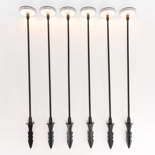 Grumpy Gardener Set of 6 Solar Sway Lights